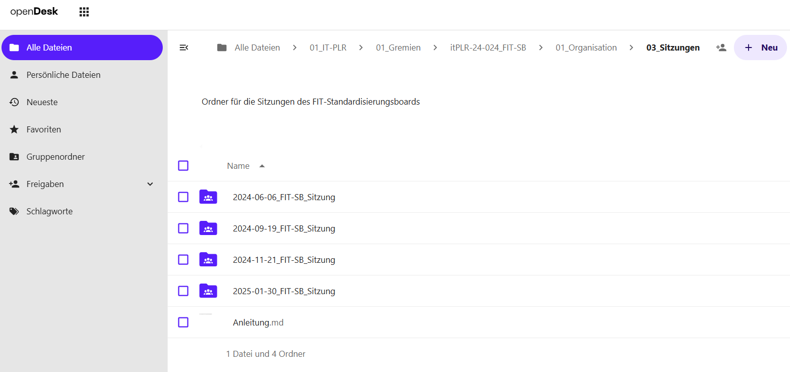 Ordner 03_Sitzungen Nextcloud