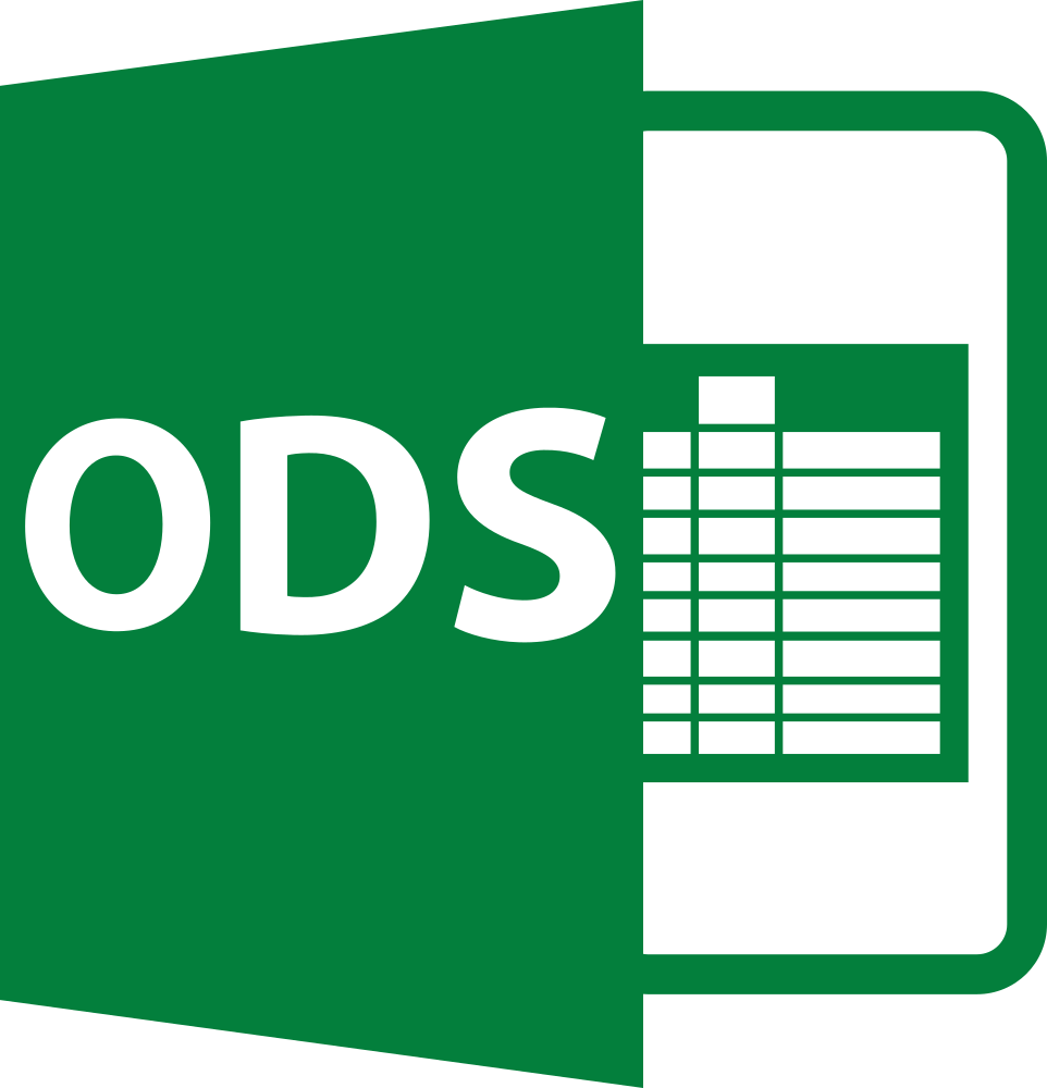 Generic ODS Format Icon