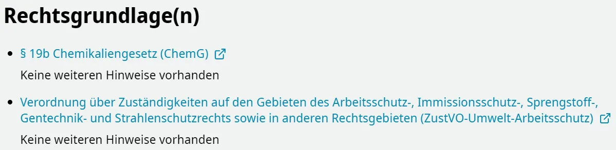 Beispielhafte grafische Darstellung der Handlungsgrundlage im Bayern-Portals
