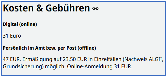 Leistungsattribute pro Zugangskanal PVOG-Such-Client